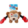 GiGwi Rock Zoo Bungee Plush Dog Toy (Monkey)