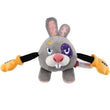 GiGwi Rock Zoo Bungee Plush Dog Toy (Rabbit) - Kohepets