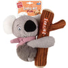 GiGwi Shaking Fun 2-In-1 Plush Dog Toy (Koala)
