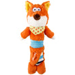 GiGwi Shaking Fun Plush Dog Toy (Fox) - Kohepets