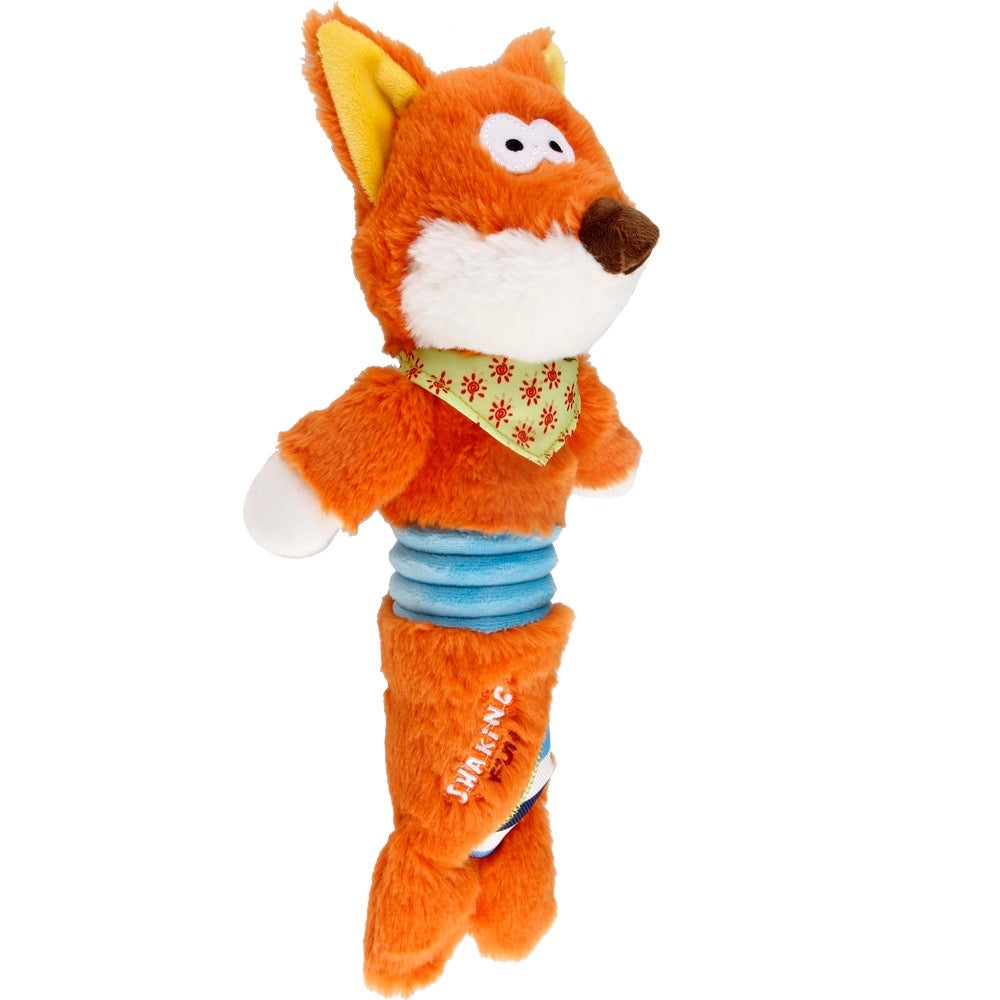 GiGwi Shaking Fun Plush Dog Toy (Fox) - Kohepets