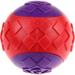 KOHE-VERSARY 10% OFF: GiGwi Squeaky Ball Dog Toy (Red/Purple)
