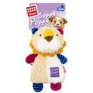 GiGwi Suppa Puppa Crinkly Plush Dog Toy (Lion)