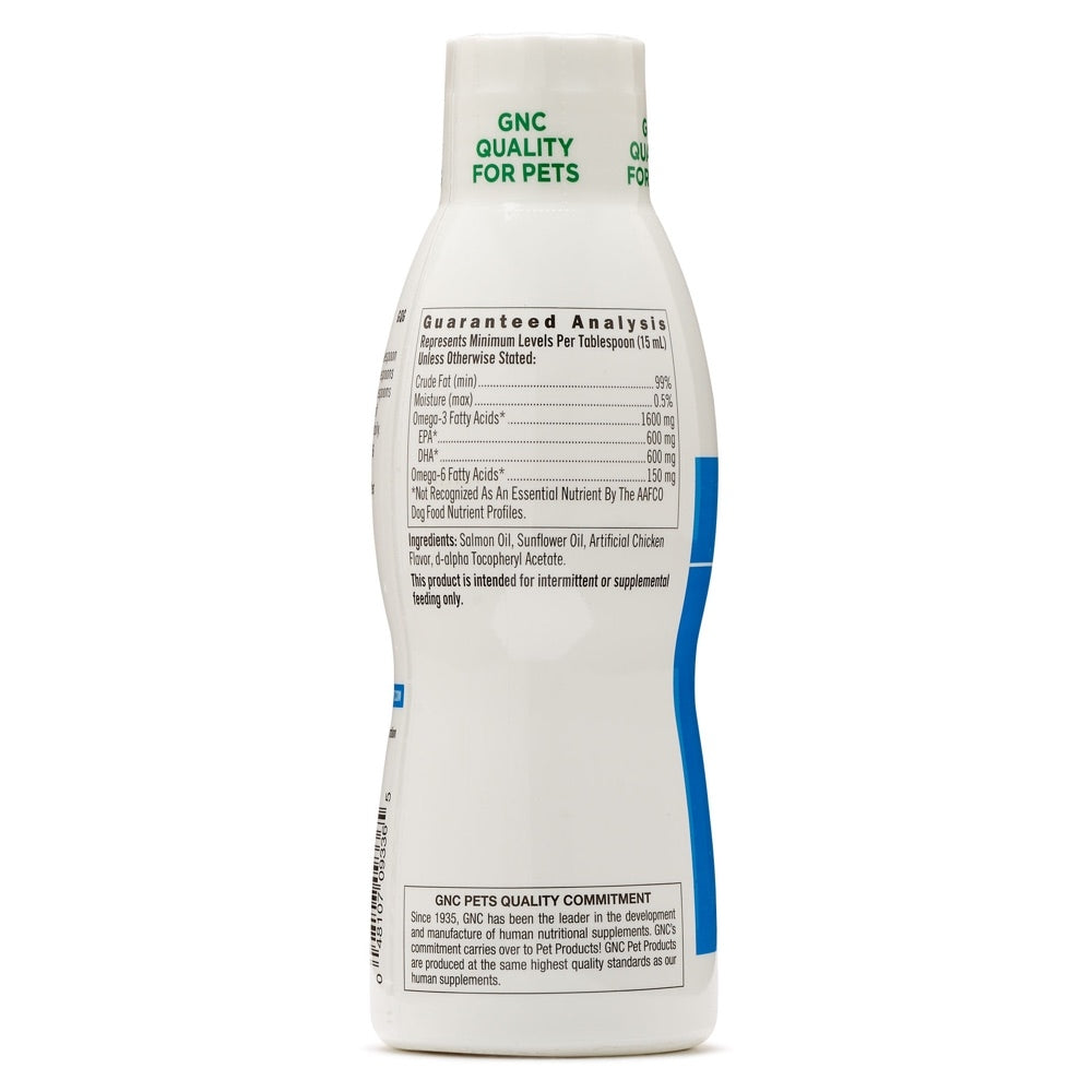 GNC Pets Ultra Mega Wild Salmon Oil Chicken-Flavour Dog Supplement 237ml - Kohepets