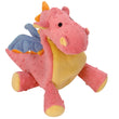 GoDog Coral Dragon Plush Dog Toy - Kohepets