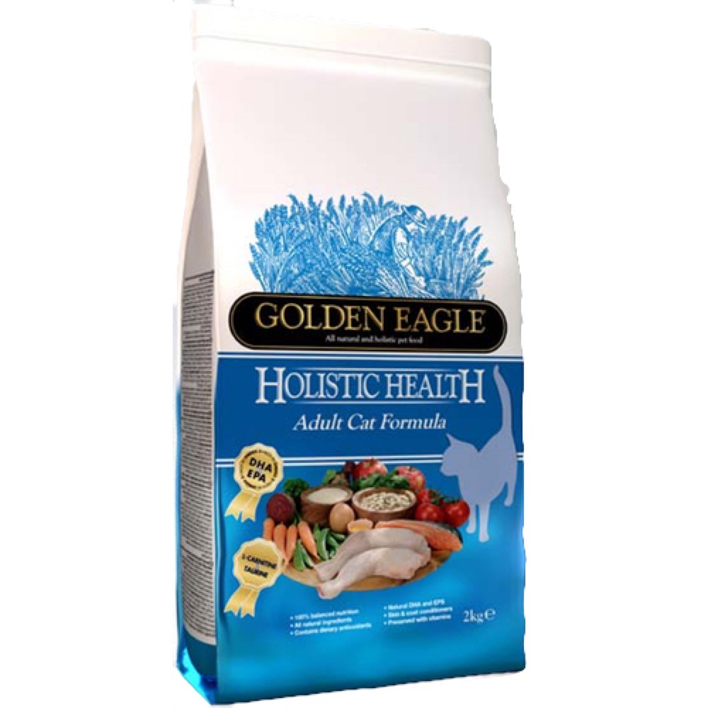 Golden Eagle Holistic Health Adult Chicken & Salmon Dry Cat Food - Kohepets