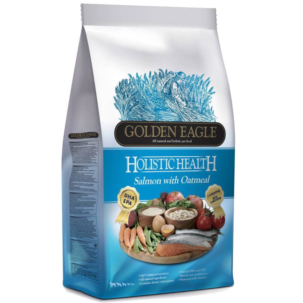 Golden Eagle Holistic Health Salmon With Oatmeal Dry Dog Food - Kohepets
