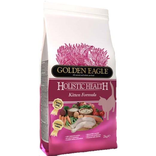 Golden Eagle Holistic Health Kitten Chicken & Salmon Dry Cat Food - Kohepets