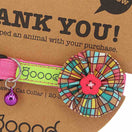 Goood Pet Collars Bloomie Handmade Cat Collar - Disco Night
