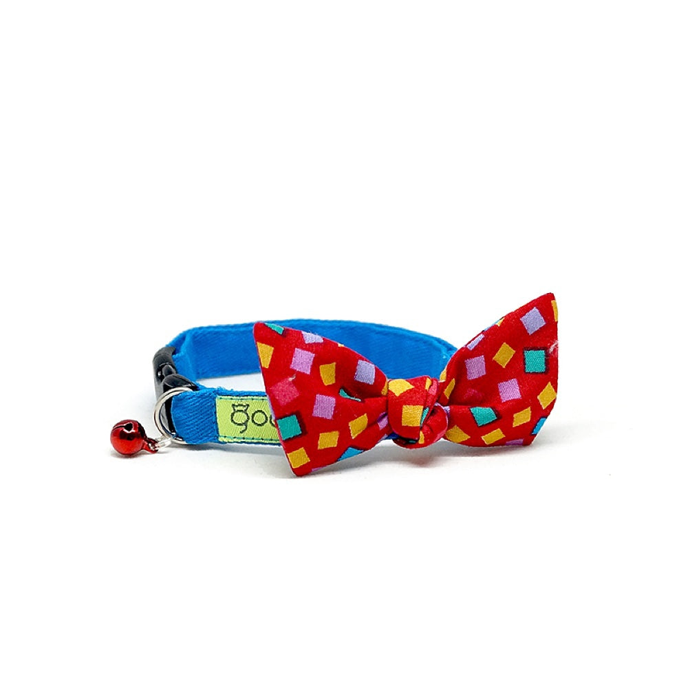 Goood Pet Collars Flutterfly Handmade Cat Collar - 50s Pop - Kohepets