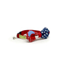 Goood Pet Collars Mighty Angled Bow Handmade Cat Collar - Mooonsails