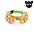 Goood Pet Collars Round Dapper Handmade Cat Collar - Geometric - Kohepets