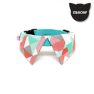 Goood Pet Collars Sharp Dapper Handmade Cat Collar - Pastel Geometric