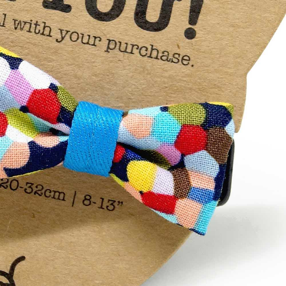 Goood Pet Collars Smarty Bow Handmade Cat Collar - Vivid Imagination - Kohepets