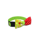 Goood Pet Collars Smarty Bow Handmade Dog Collar - Apple Of My Eyes