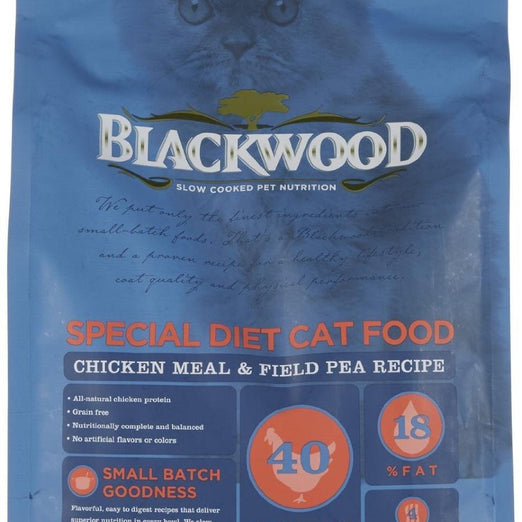 Blackwood Grain-Free Chicken Meal & Field Pea Dry Cat Food - Kohepets
