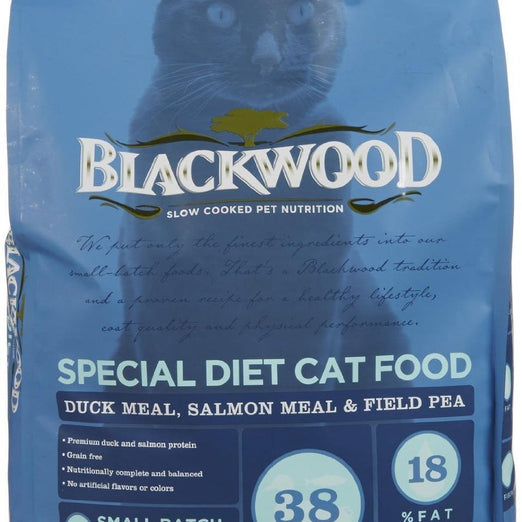 Blackwood Grain-Free Duck Meal, Salmon Meal & Field Pea Dry Cat Food - Kohepets