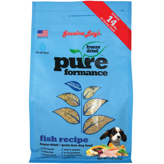 Grandma Lucy's Pureformance Fish Freeze-Dried Grain-Free Dog Food - Kohepets