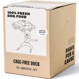 The Grateful Pet Gently Cooked Cage-free Duck Frozen Dog Food - Kohepets