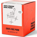 The Grateful Pet Gently Cooked Crate-Free Pork Frozen Dog Food 2kg