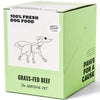 The Grateful Pet Gently Cooked Grass-fed Beef Frozen Dog Food - Kohepets