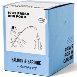 The Grateful Pet Gently Cooked Salmon & Sardine Frozen Dog Food - Kohepets