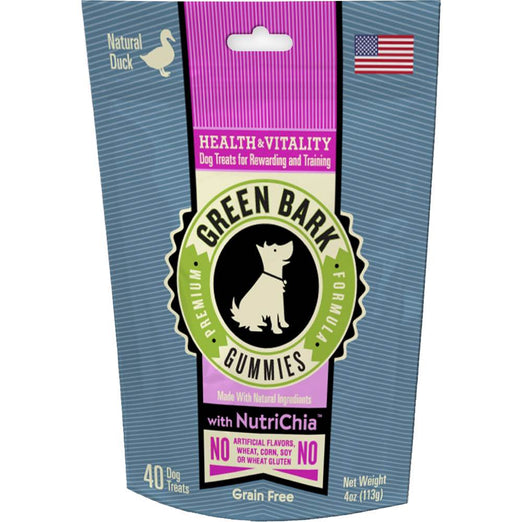 Green Bark Gummies Health & Vitality With Duck Dog Treat 113g - Kohepets