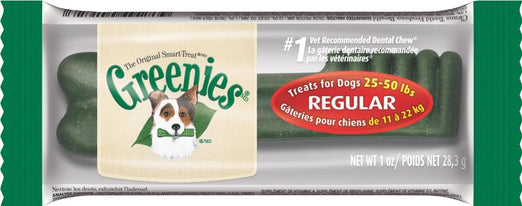 Greenies Regular Dental Dog Chew 1ct - Kohepets