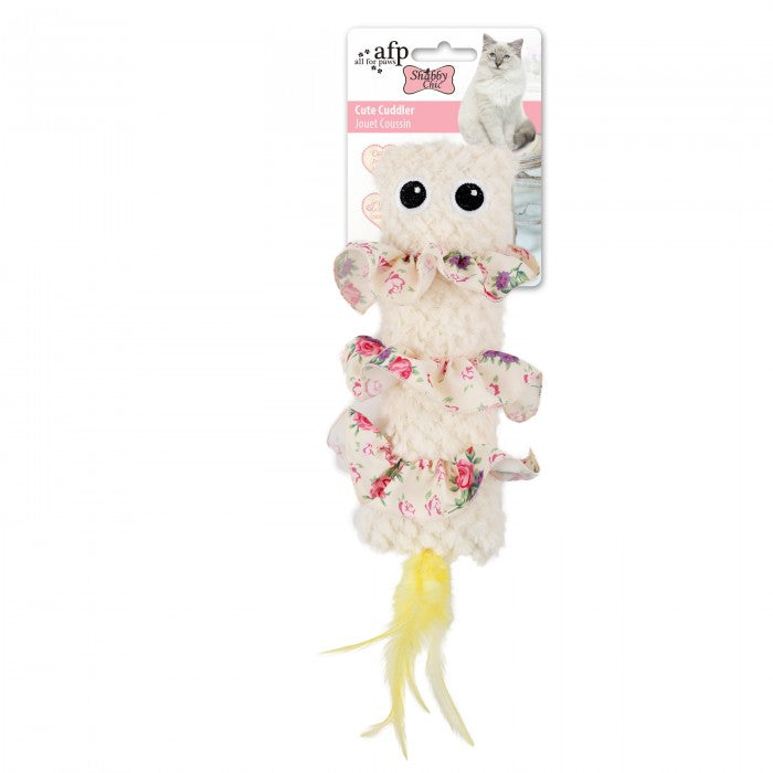 All For Paws Shabby Chic Cute Cuddler Cat Toy - Kohepets