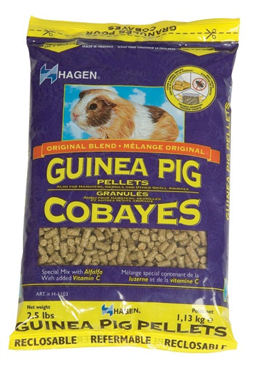 Hagen Guinea Pig Pellets 2.5lb - Kohepets