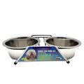 Dogit Stainless Steel Double Dinner Bowl Set For Dogs - Kohepets