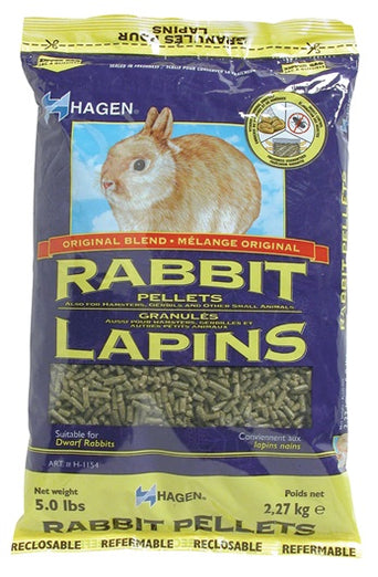 Hagen Rabbit Pellets 5lb - Kohepets