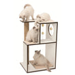 Vesper V-Box In White Large Cat Condo - Kohepets