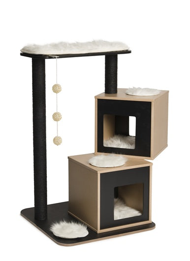 Vesper V-Double In Black Cat Condo - Kohepets