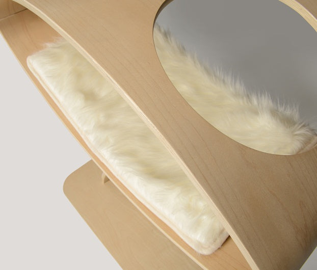 Vesper V-High Lounge In Poplar Cat Post - Kohepets