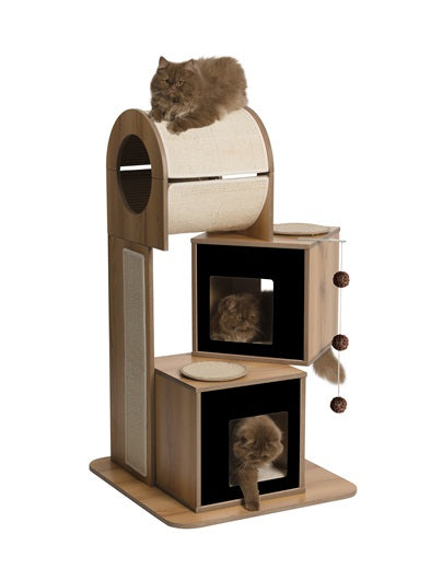 Hagen Vesper V-Tower In Black Cat Post - Kohepets