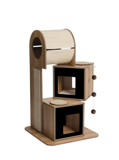 Hagen Vesper V-Tower In Black Cat Post - Kohepets