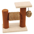 Catit Design Kitty Hangout Plush & Seagrass - 20.5x22.5cm - Kohepets