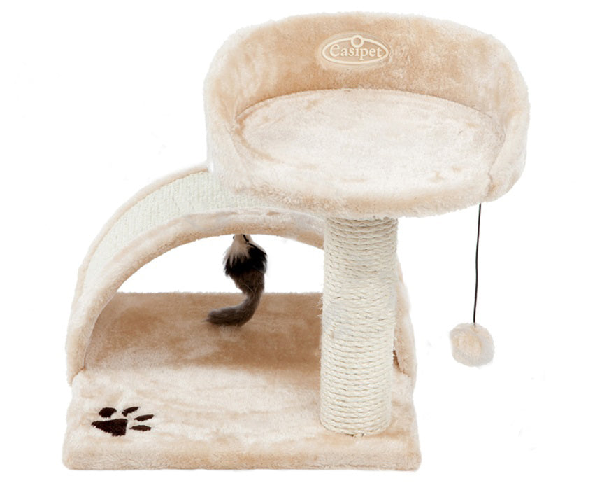 Haobay Happy Camper Cat Post - Kohepets