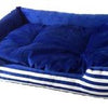 Haobay Blue Stripes Sailor Pet Bed - Kohepets