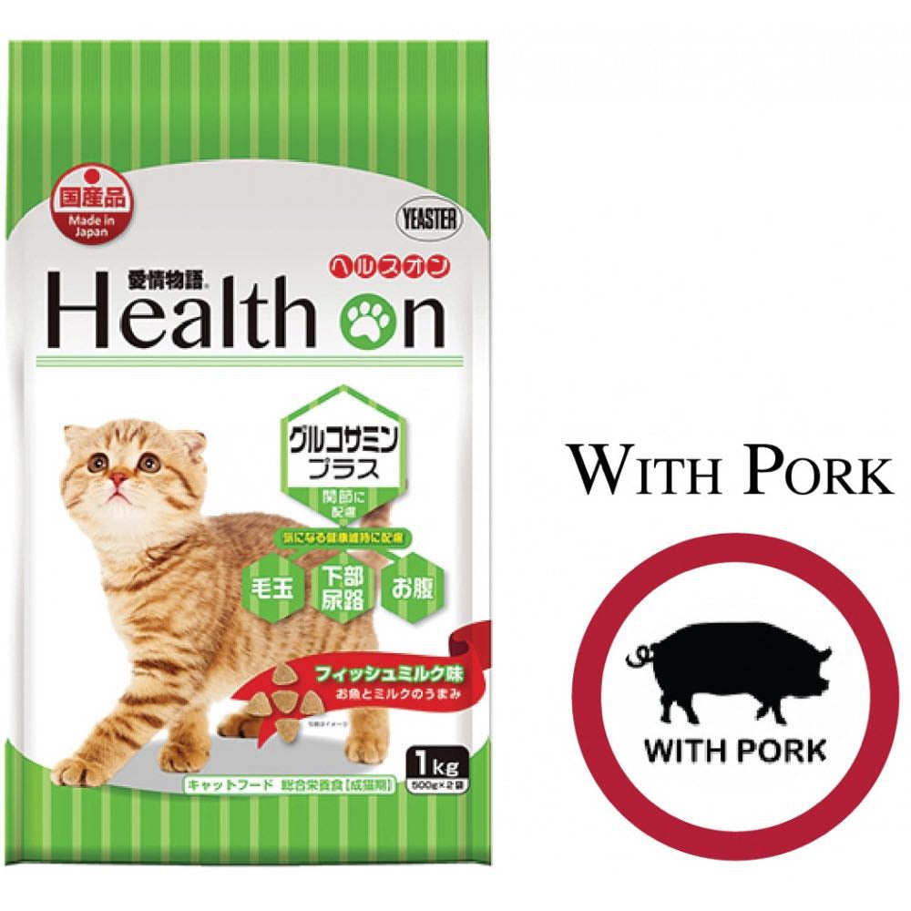 Health On Glucosamine Plus Adult Dry Cat Food 1kg - Kohepets