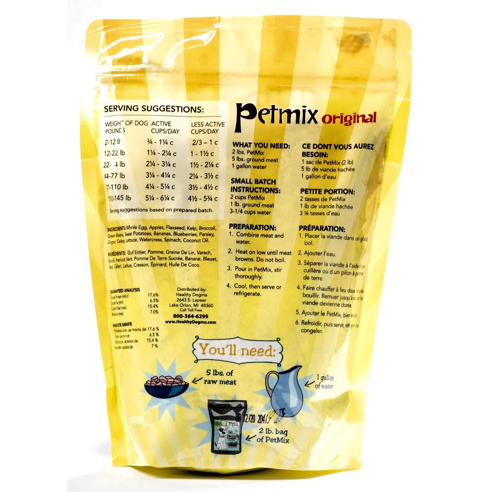 Healthy Dogma Petmix Original Grain-Free Dehydrated Dog Food - Kohepets