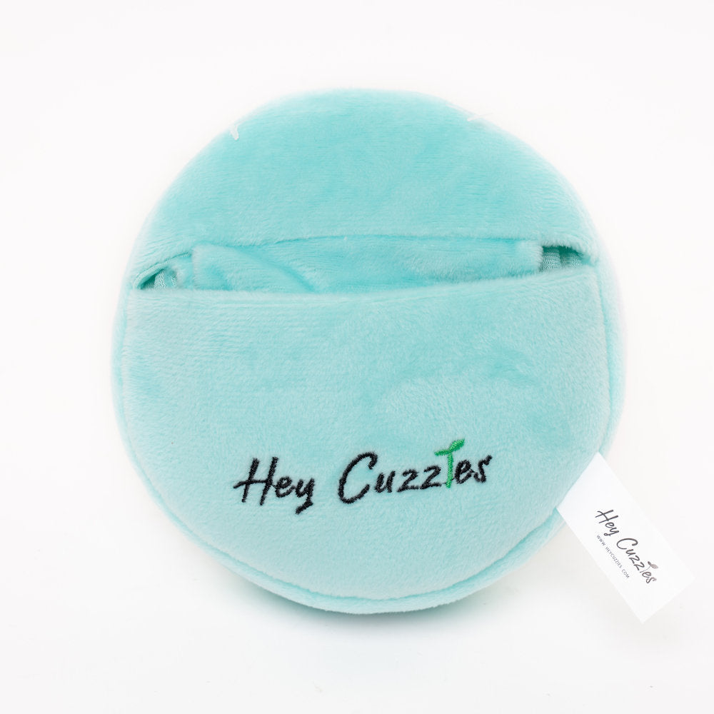 Hey Cuzzies Interactive Hide N Seek Macaron Dog Toy - Kohepets