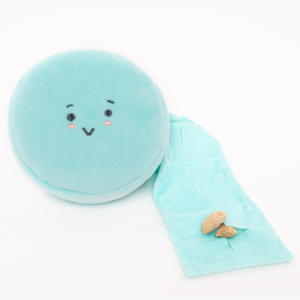 Hey Cuzzies Interactive Hide N Seek Macaron Dog Toy - Kohepets