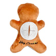 Hey Cuzzies Mini Frenz Gingerbread Man Dog Toy - Kohepets