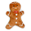 Hey Cuzzies Mini Frenz Gingerbread Man Dog Toy - Kohepets
