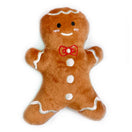Hey Cuzzies Mini Frenz Gingerbread Man Dog Toy