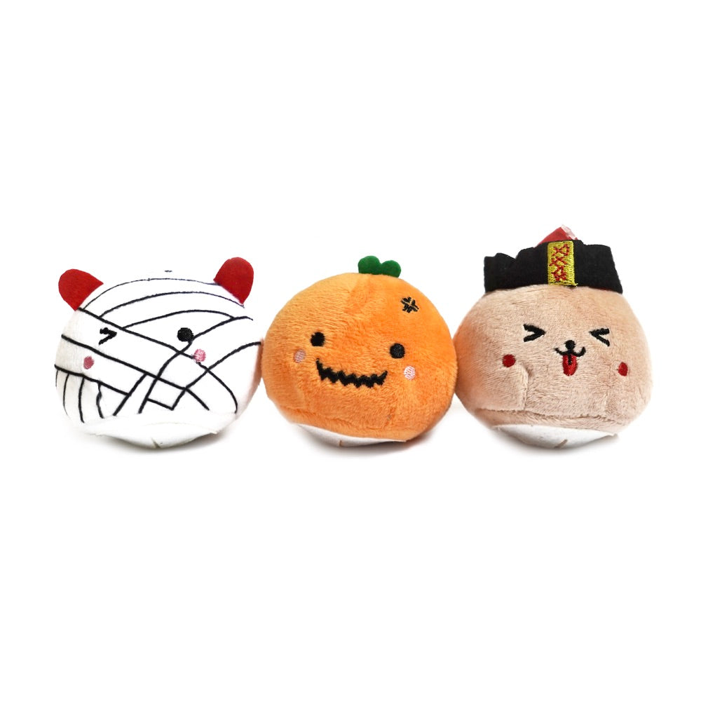 Hey Cuzzies Mini Spooky Mochi Halloween Dog Toy - Kohepets