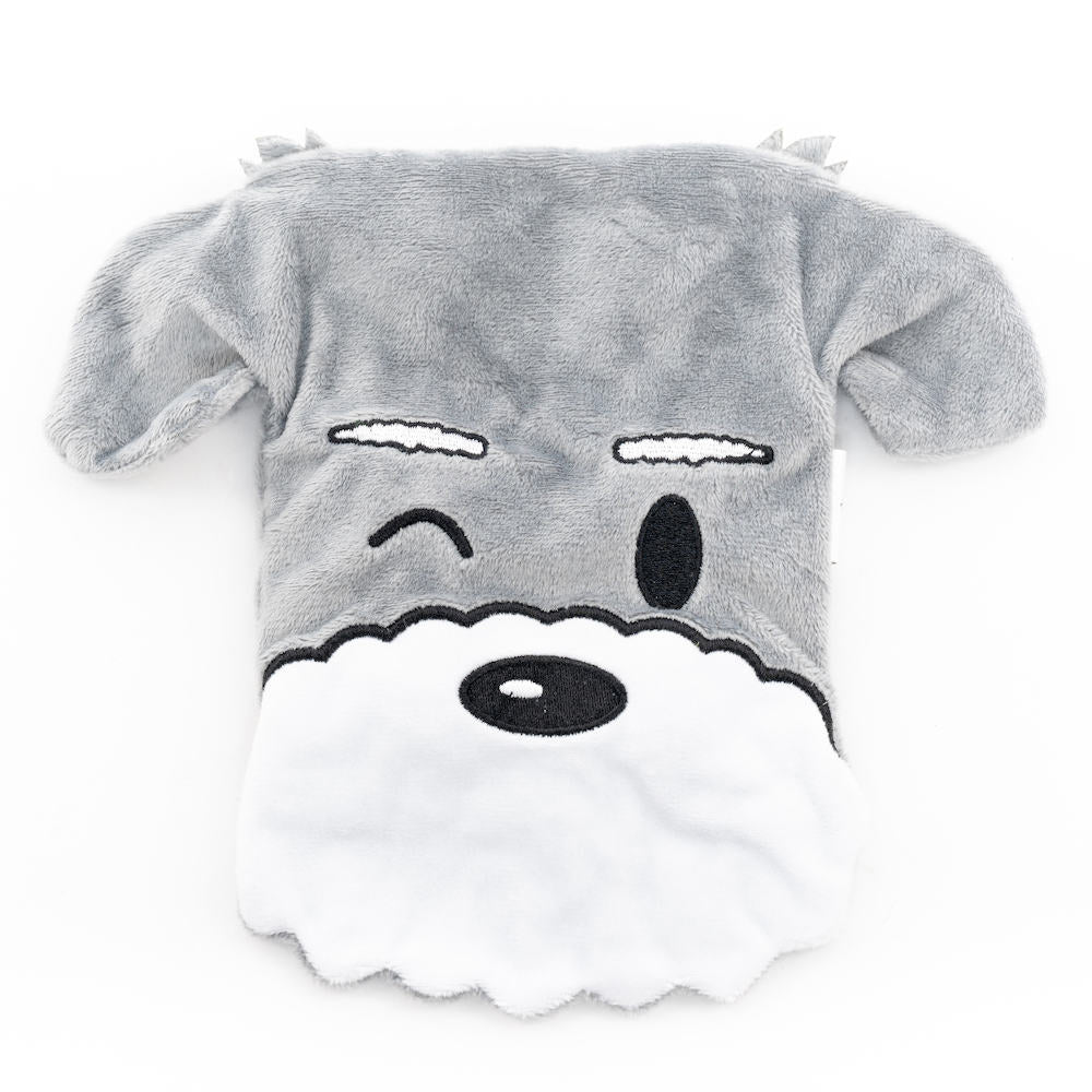 Hey Cuzzies No-Stuffing Schnauzer Dog Toy - Kohepets
