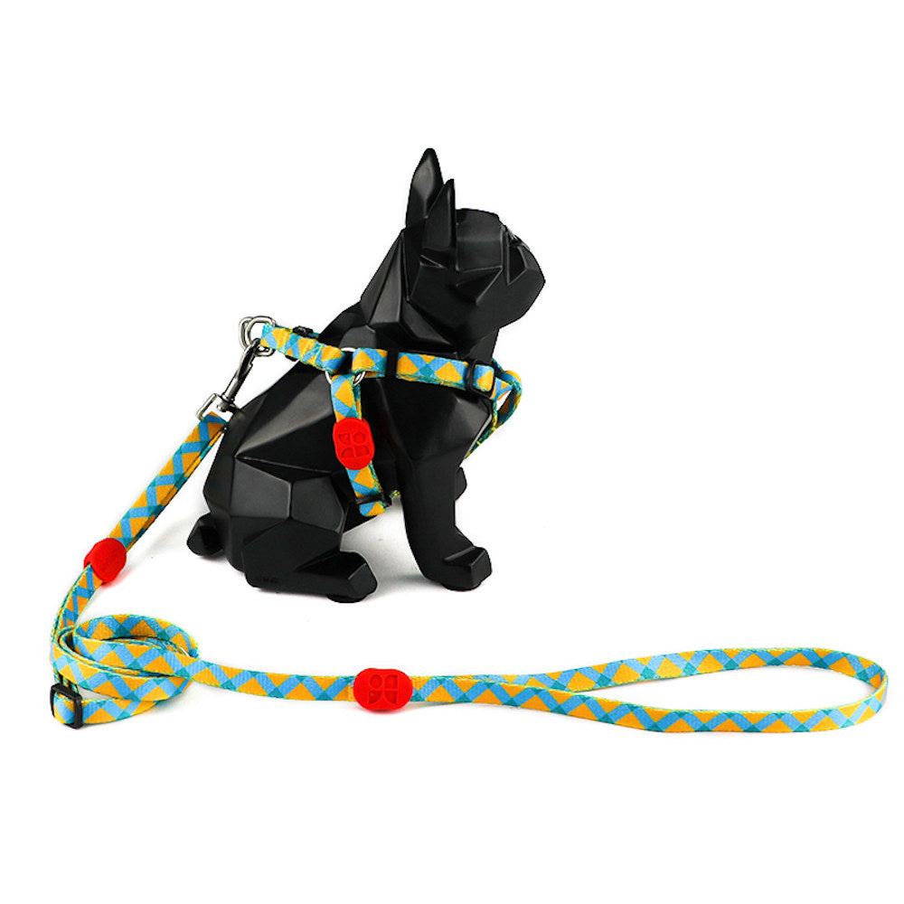 Hidream Profusion Y-Harness & Leash Set For Dogs (Sunrise) - Kohepets